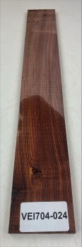 Fretboard Kingwood, 540x76x10mm,  Unique Piece #024